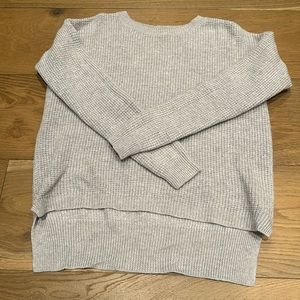 Aritzia Grey Knit Sweater